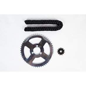 Kdekit komplet Lbehjul 48 Volt 42 Led