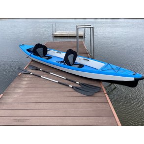 Oppustelig kajak 2 personer